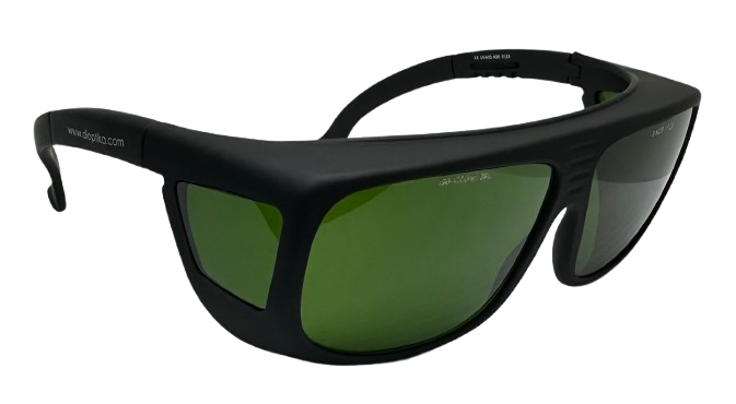 LG-011: 190-1800nm IPL Safety Glasses | Mid Shade 3 for Operator | Adjustable | Universal Fitover