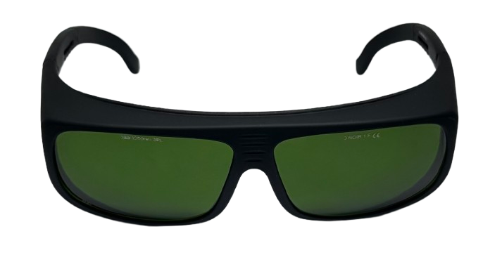 LG-011: 190-1800nm IPL Safety Glasses | Mid Shade 3 for Operator | Adjustable | Universal Fitover
