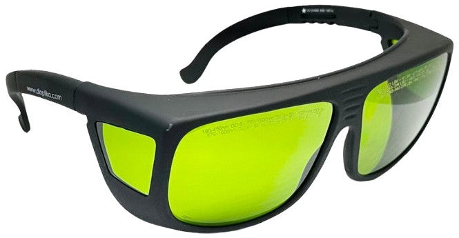 LG-008: 820-1720nm IR Laser Safety Glasses | Universal Fitover | EN207 Certified