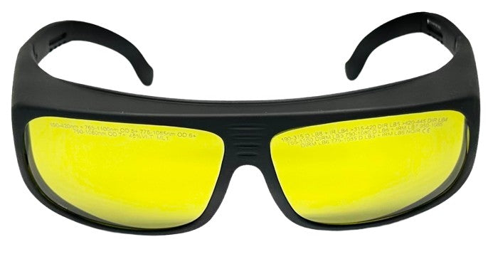 1080nm Laser Safety Goggles for Fiber Lasers. Fitover Prescription Glasses