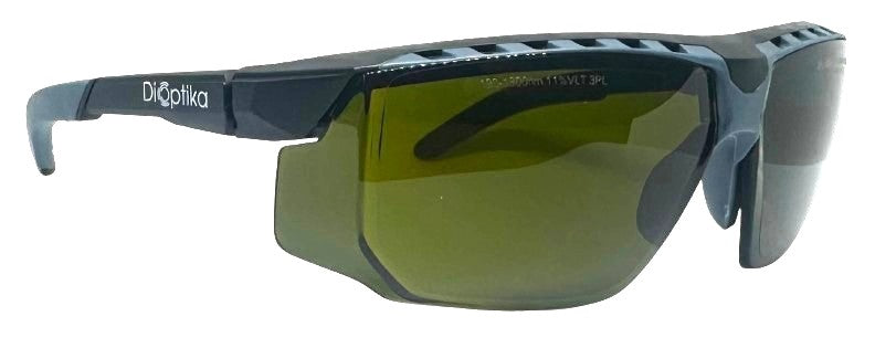 LG-011Z: 190-1800nm IPL Safety Glasses | Mid Shade 3 for Operator | Adjustable | Semi Frameless