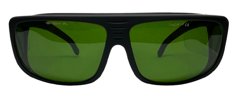 LG-011: 190-1800nm IPL Safety Glasses | Mid Shade 3 for Operator | Adjustable | Universal Fitover